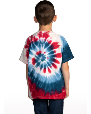 TEE SHOP - Tie Dye Tee - Patriot Spiral