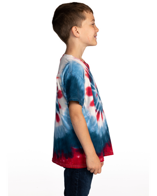 TEE SHOP - Tie Dye Tee - Patriot Spiral