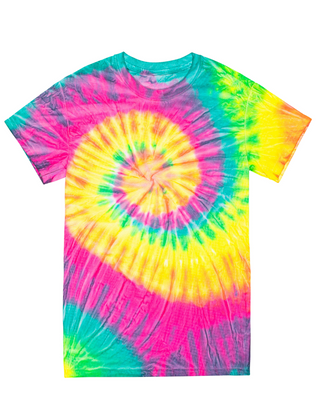 Tie Dye Tee - Daybreak Spiral