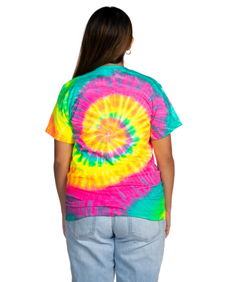 Tie Dye Tee - Daybreak Spiral