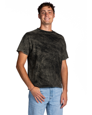 Dyenomite Deals -  Mineral Wash Tees - Stevie Blackout