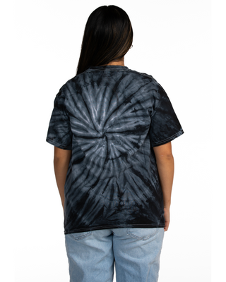 Dyenomite Deal - Cyclone Spiral Tie Dye Tee - Black