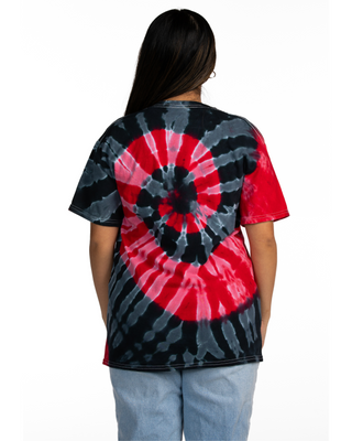 TEAM SHOP - Black Red Typhoon Spiral Tee