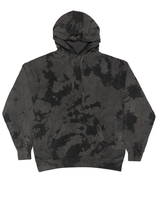 Crush Garment Dye Premium Fleece Hoodie - Obsidian