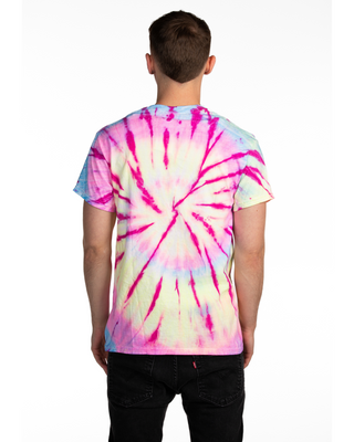 Dyenomite Deal - Pomegranate Neon Rush Spiral Tee