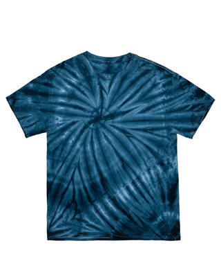 Cyclone Spiral Tie Dye Tees - Youth - Navy