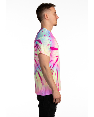 Dyenomite Deal - Pomegranate Neon Rush Spiral Tee