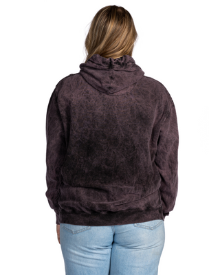 Blackout Mineral Wash Premium Fleece Hoodie