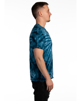 Dyenomite Deal - Cyclone Spiral Tie Dye Tee - Navy