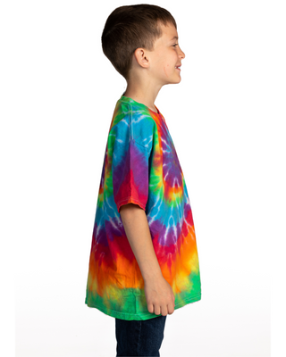 Tie Dye Tee - Michelangelo Multi Spiral