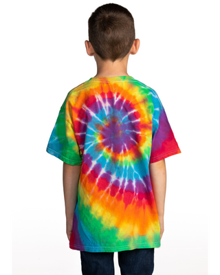 Tie Dye Tee - Michelangelo Multi Spiral