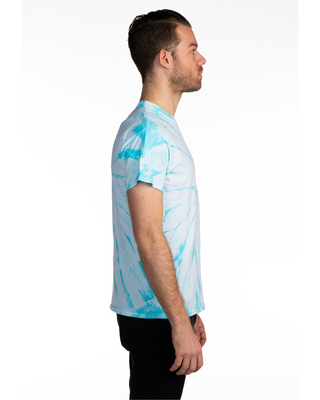 Dyenomite Deal - Pale Turquoise Cyclone Tie Dye Tee