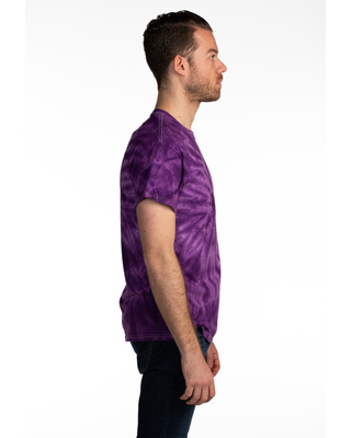 CYCLONE TEE SHOP - Cyclone Spiral Tie Dye Tee - Purple