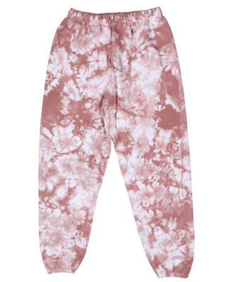 Crystal Dye Essential Fleece Sweatpants - Copper