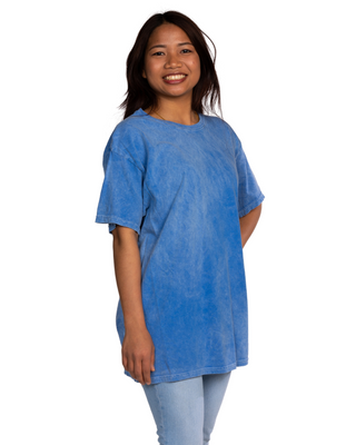 Dyenomite Deal - Royal Blue Mineral Wash Tee