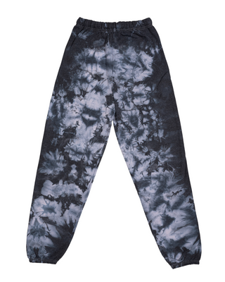 Crystal Dye Essential Fleece Sweatpants - Black