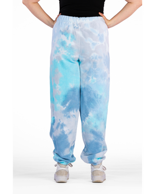 Dyenomite Deal - Dream Cloud Dye Essential Fleece Sweatpants - Turquoise