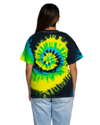 Dyenomite Deals - Tropical Tide Spiral Tie Dye Tee