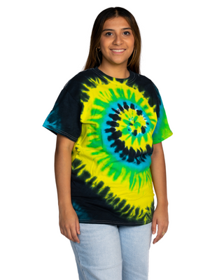 Dyenomite Deals - Tropical Tide Spiral Tie Dye Tee