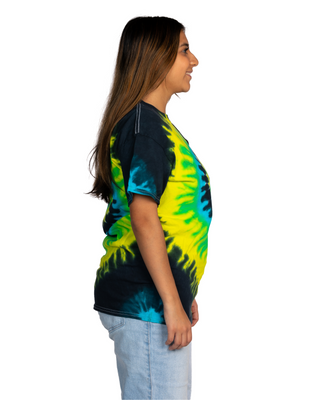 Dyenomite Deals - Tropical Tide Spiral Tie Dye Tee