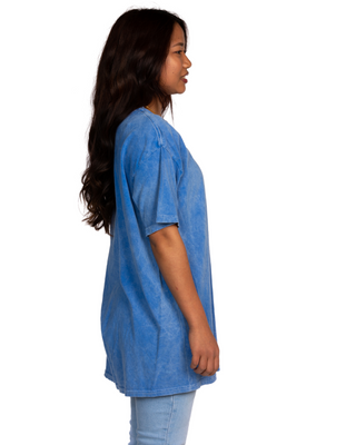 Dyenomite Deal - Royal Blue Mineral Wash Tee