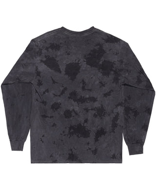 Crush Garment Dye Long Sleeve Tee - Obsidian