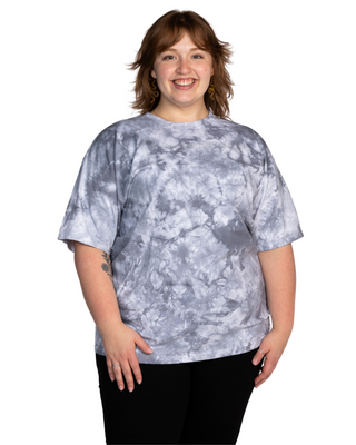 Dyenomite Deal - Crystal Dye Tee - Silver