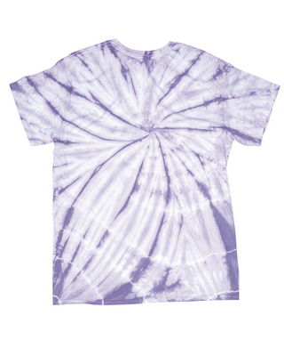 Dyenomite Deal - Cyclone Spiral Tie Dye Tee - Lavender