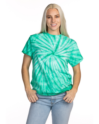 Dyenomite Deal - Emerald Cyclone Tie Dye Tee