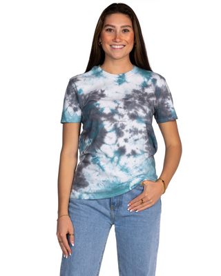 Dyenomite Deal - LaMer Crinkle Dye Tee - Gulf