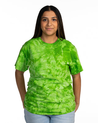 Dyenomite Deal - Crystal Dye Tee - Lime