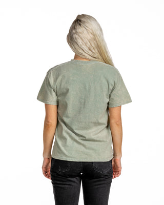 Mineral Wash Short Sleeve Tee - Aloe