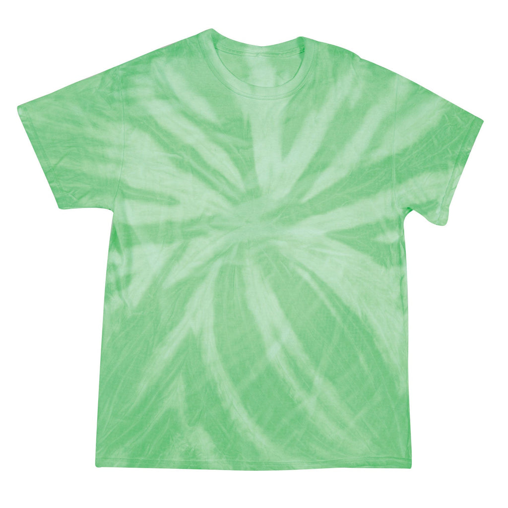 Dyenomite Deal - Neon Pinwheel Green Tie Dye Tee – Dyenomite Apparel ...