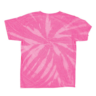 Dyenomite Deal - Neon Pinwheel Pink Tie Dye Tee