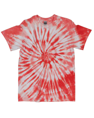 TEAM SHOP - Tie Dye Tee - Heat R+R Spiral