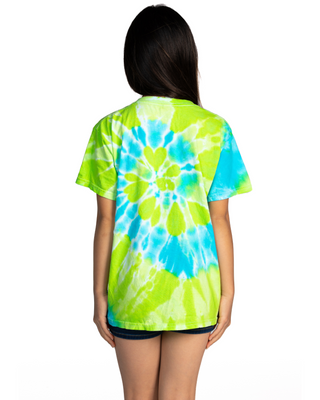 Tie Dye Tee - Bora Bora Typhoon Spiral