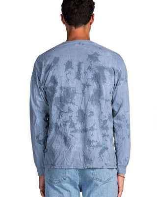 Crush Garment Dye Long Sleeve Tee - Hail