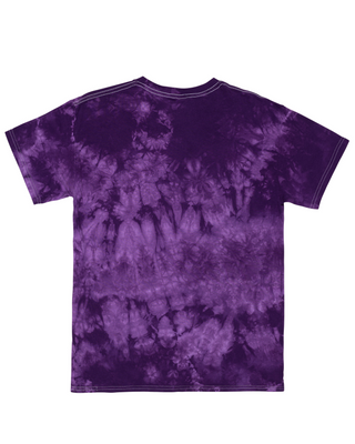 Crystal Dye Tee - Purple - Youth