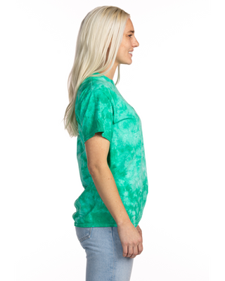 TEE SHOP - Emerald Crystal Tie Dye Tee