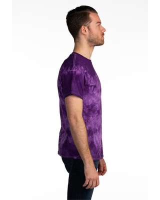 Dyenomite Deal - Crystal Dye Tee - Purple