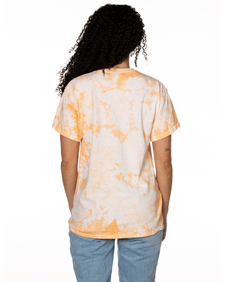 Crystal Dye Tee - Tangerine