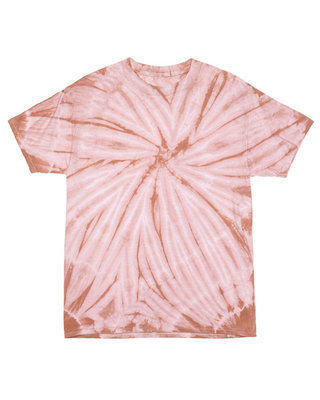 Cyclone Spiral Tie Dye Tees - Youth - Copper