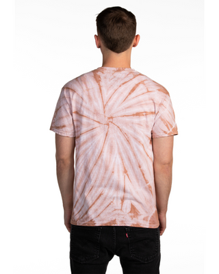 Dyenomite Deal -  Cyclone Spiral Tie Dye Tee - Copper