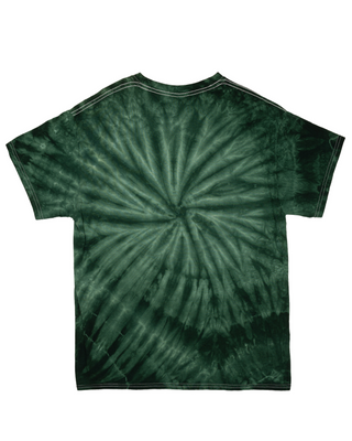 Cyclone Spiral Tie Dye Tees - Youth - Forest Green