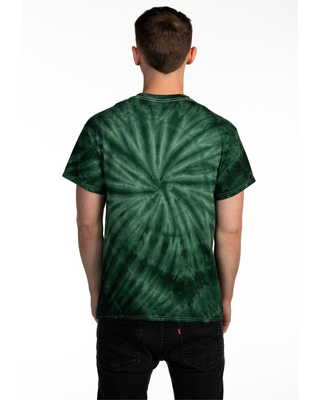 Dyenomite Deal - Cyclone Spiral Tie Dye Tee - Forest