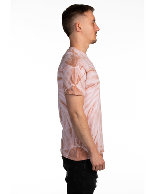 CYCLONE TEE SHOP -  Cyclone Spiral Tie Dye Tee - Copper