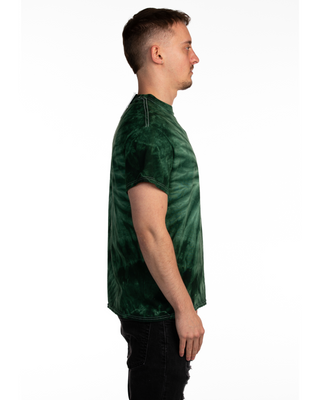 CYCLONE TEE SHOP - Cyclone Spiral Tie Dye Tee - Forest