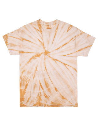 Cyclone Spiral Tie Dye Tee - Honey