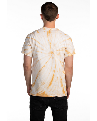 Cyclone Spiral Tie Dye Tee - Honey