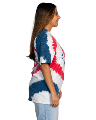 Americana Spiral Tie Dye Tees